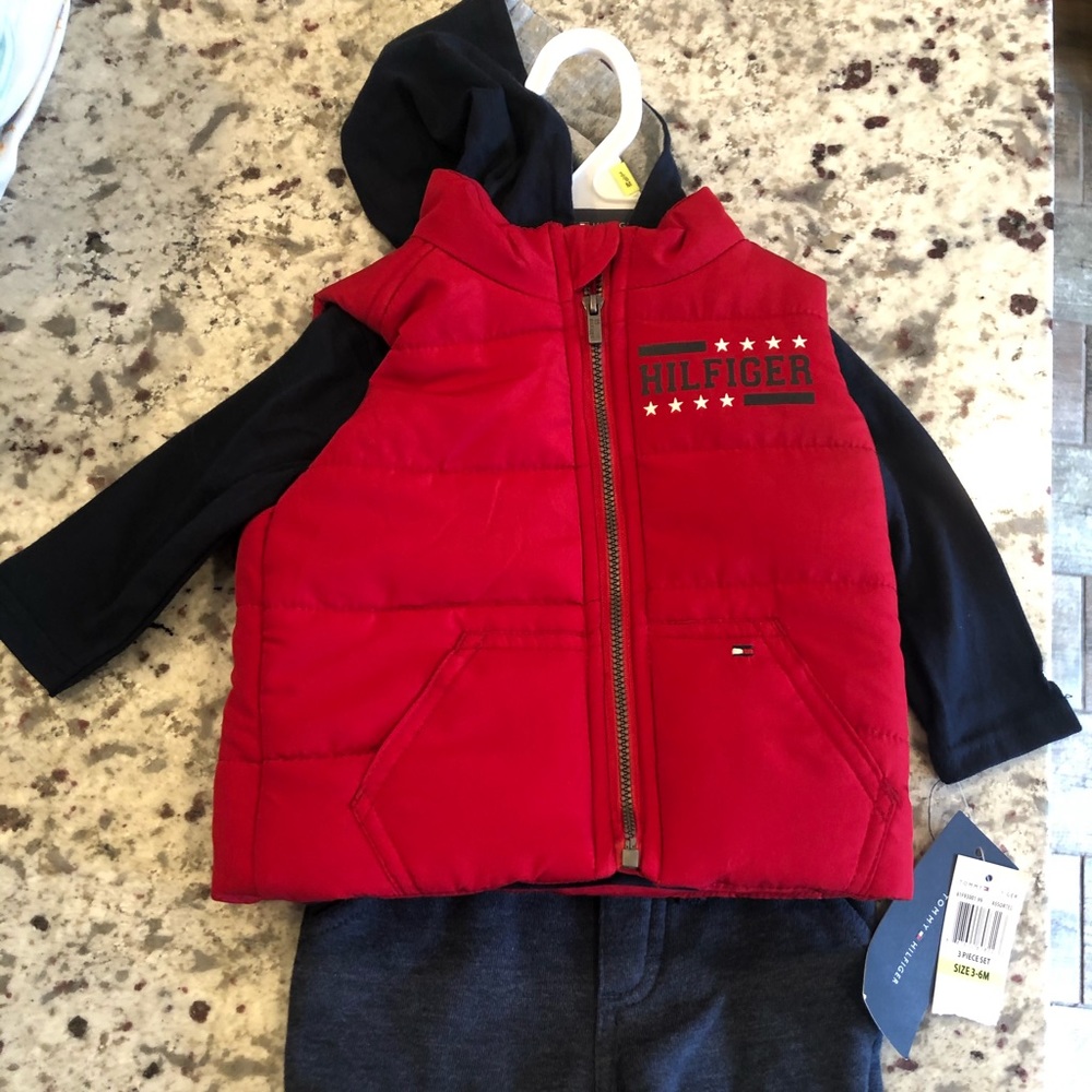 Tommy Hilfiger 3 piece outfit.
